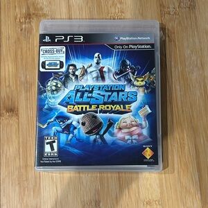 Sony PlayStation All-Stars Battle Royale - Blue Cover